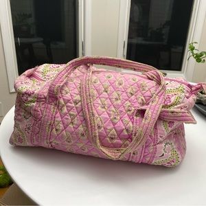 Vera Bradley duffel bag 17x9